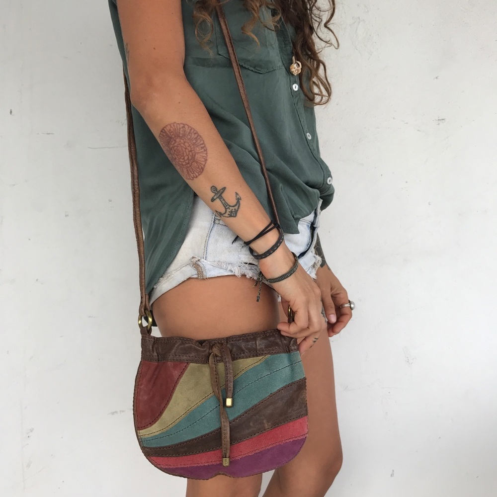 Small crossbody leather purse from Fossil